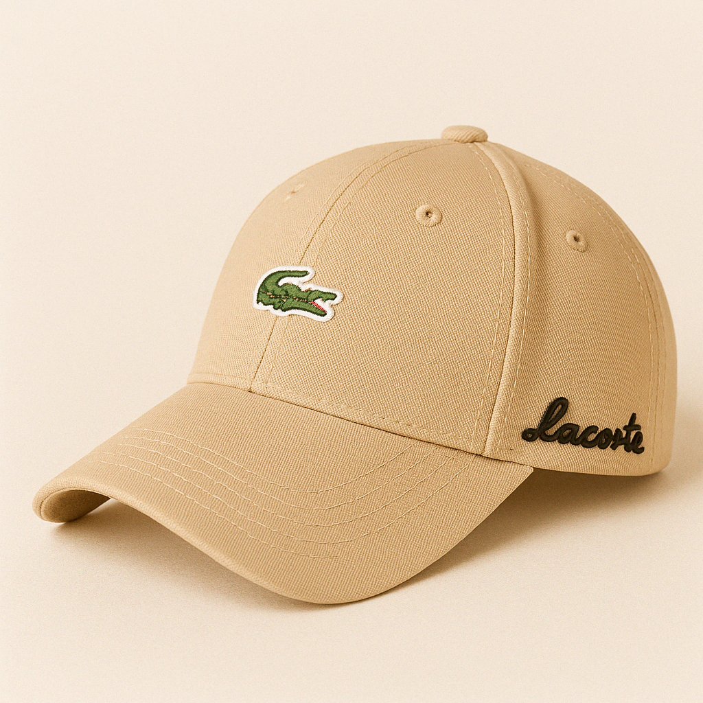 Gorra Lacoste Beige | Elegancia Casual