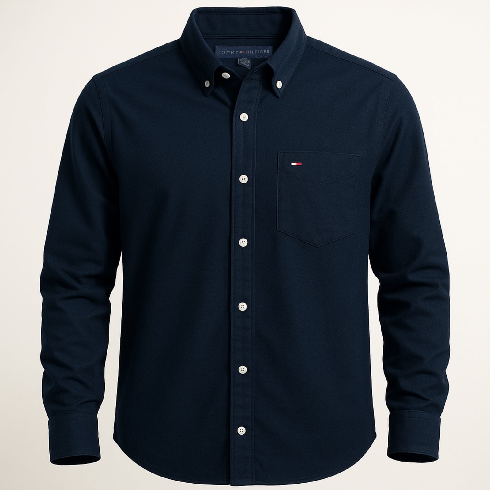 Camisa Manga Larga TOMMY Bolsillo