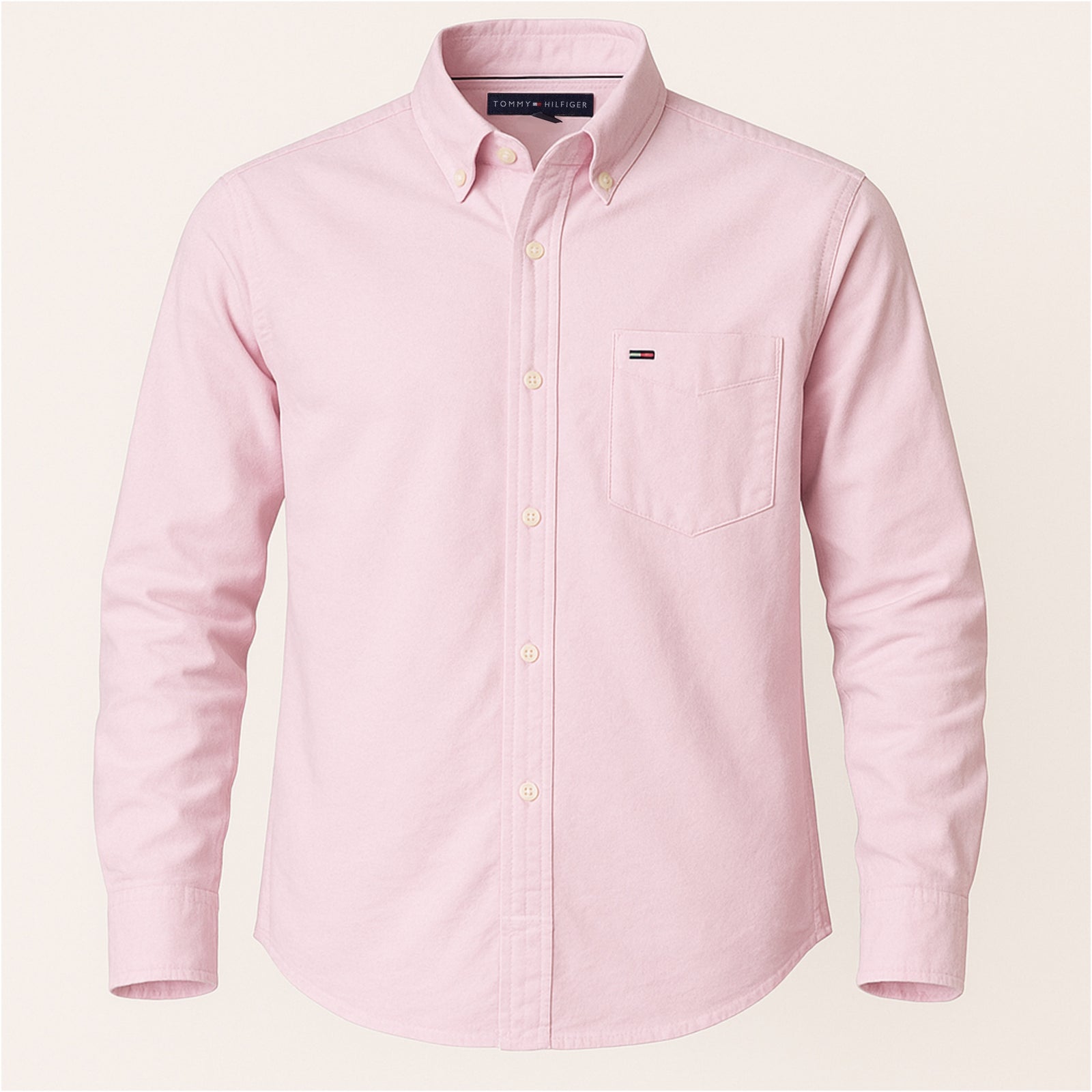 Camisa Manga Larga TOMMY Bolsillo