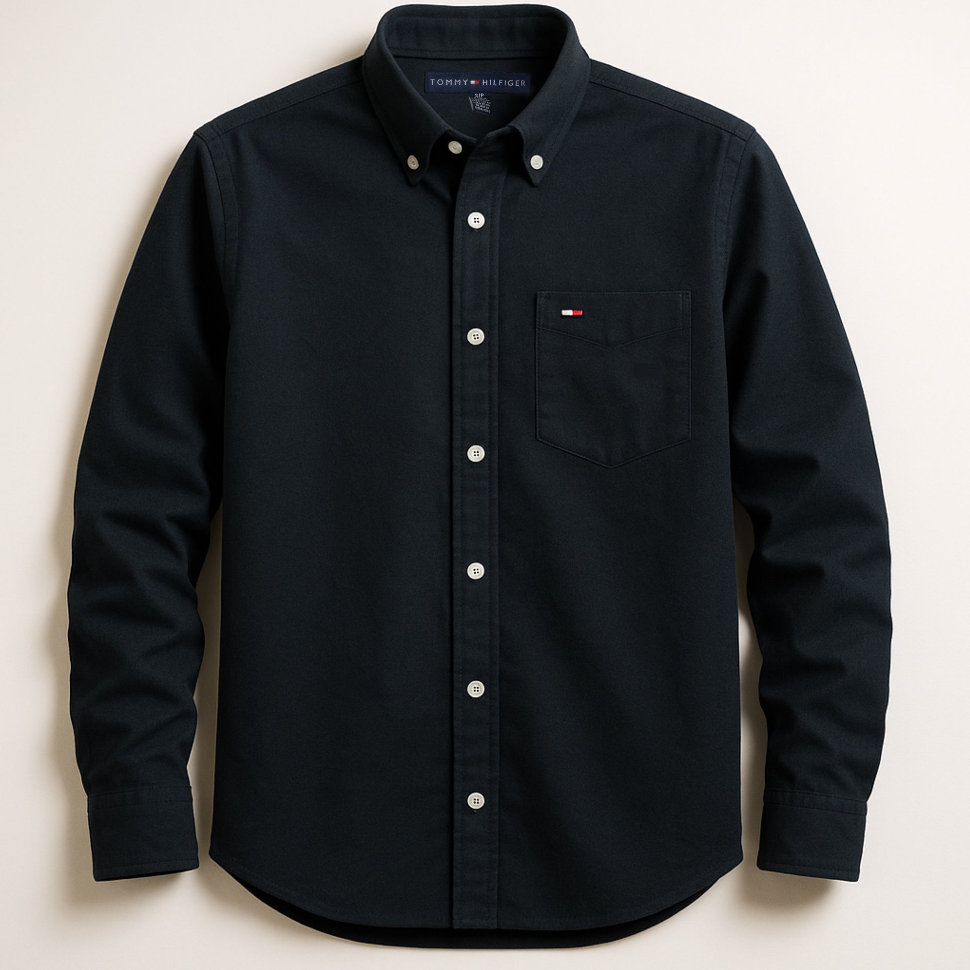 Camisa Manga Larga TOMMY Bolsillo