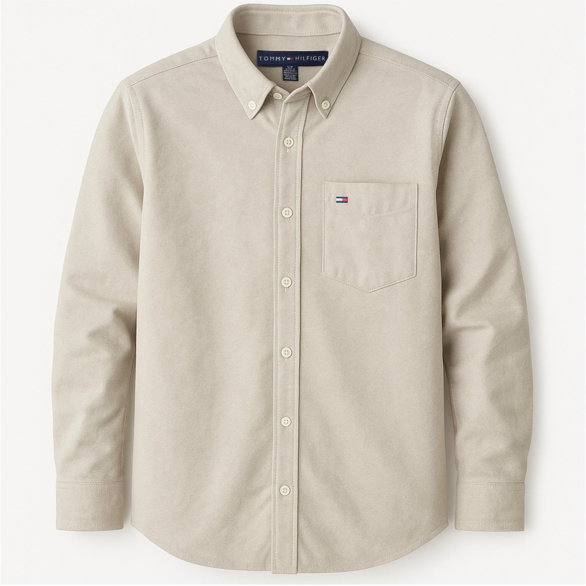 Camisa Manga Larga TOMMY Bolsillo