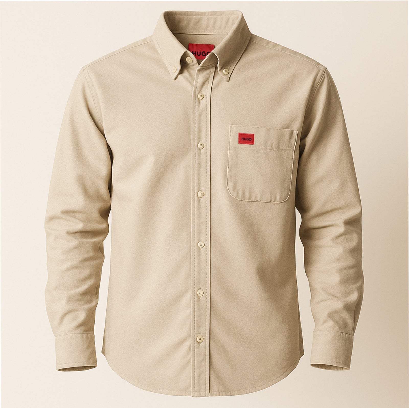 Camisa Manga Larga HUGO Bolsillo