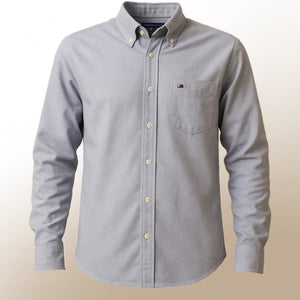 Camisa Manga Larga TOMMY Bolsillo