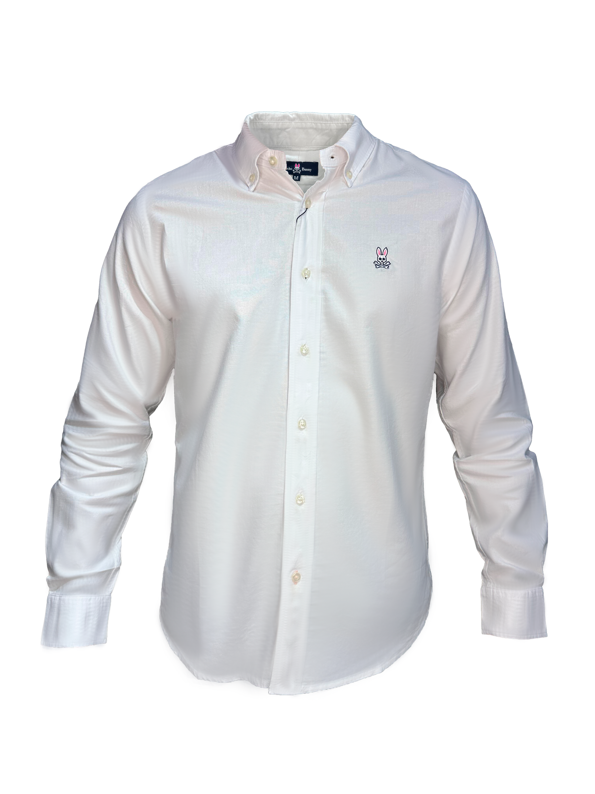 Dress Shirt Psycho Bunny Camisa Blanca Camisa Manga Larga PSYCHO BUNNY Novecento Official Dress Shirt Psycho Bunny Camisa Blanca Camisa Manga Larga PSYCHO BUNNY Novecento Official